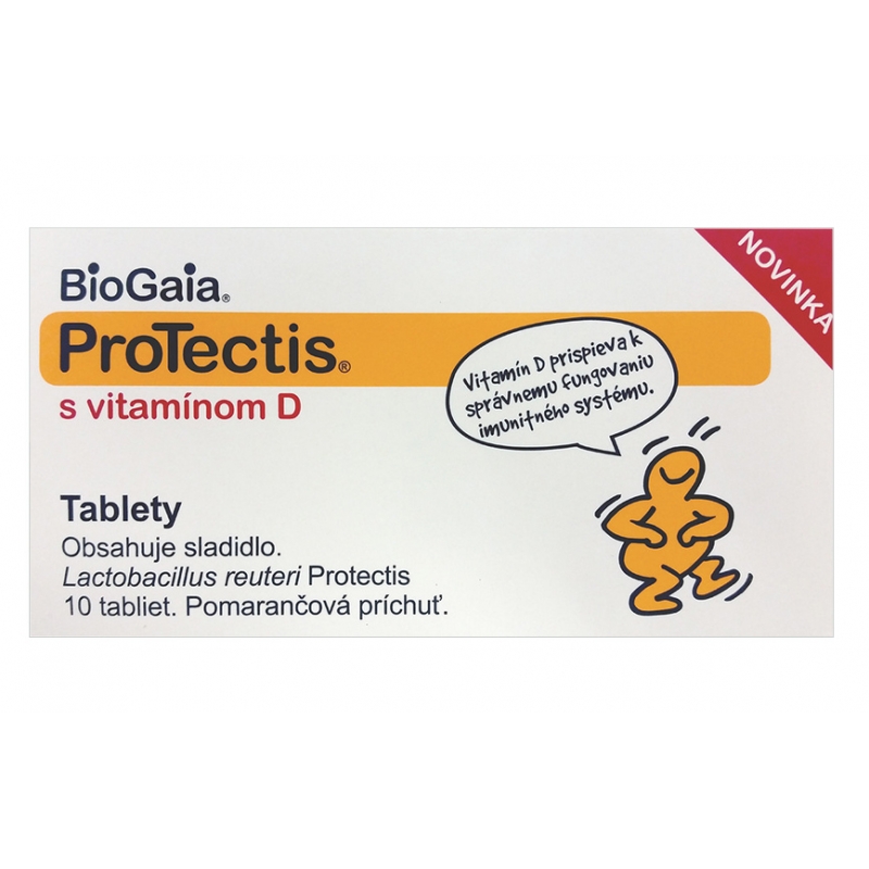 BioGaia Protectis pomarančová príchuť s vitamínom D